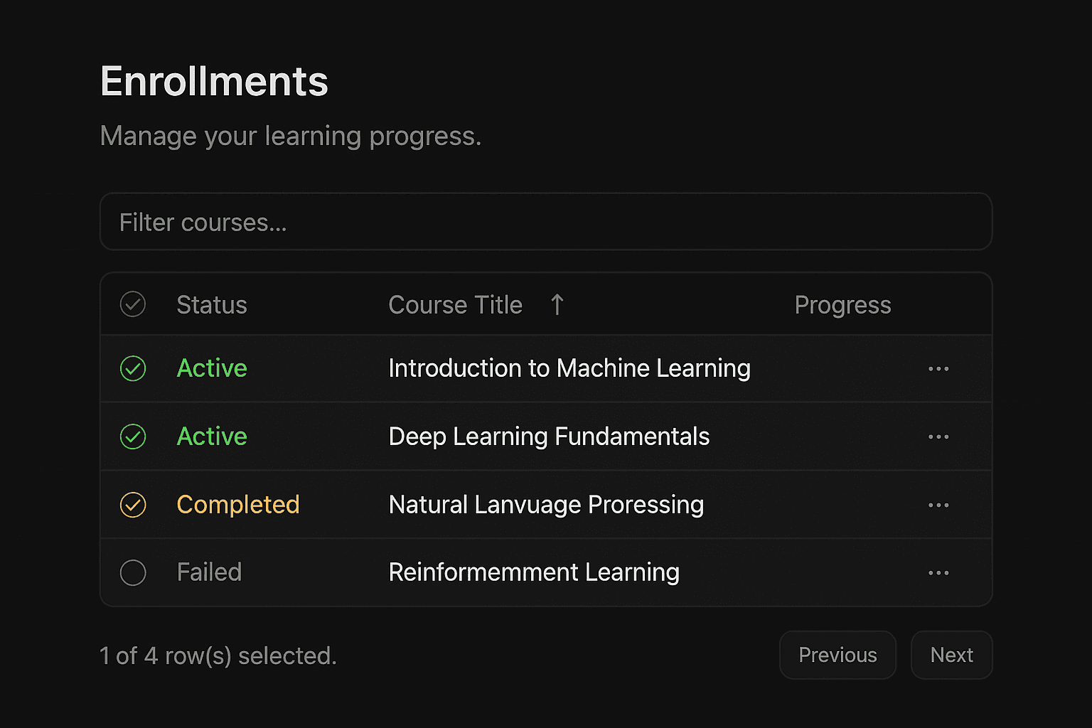 AI learning illustration dark